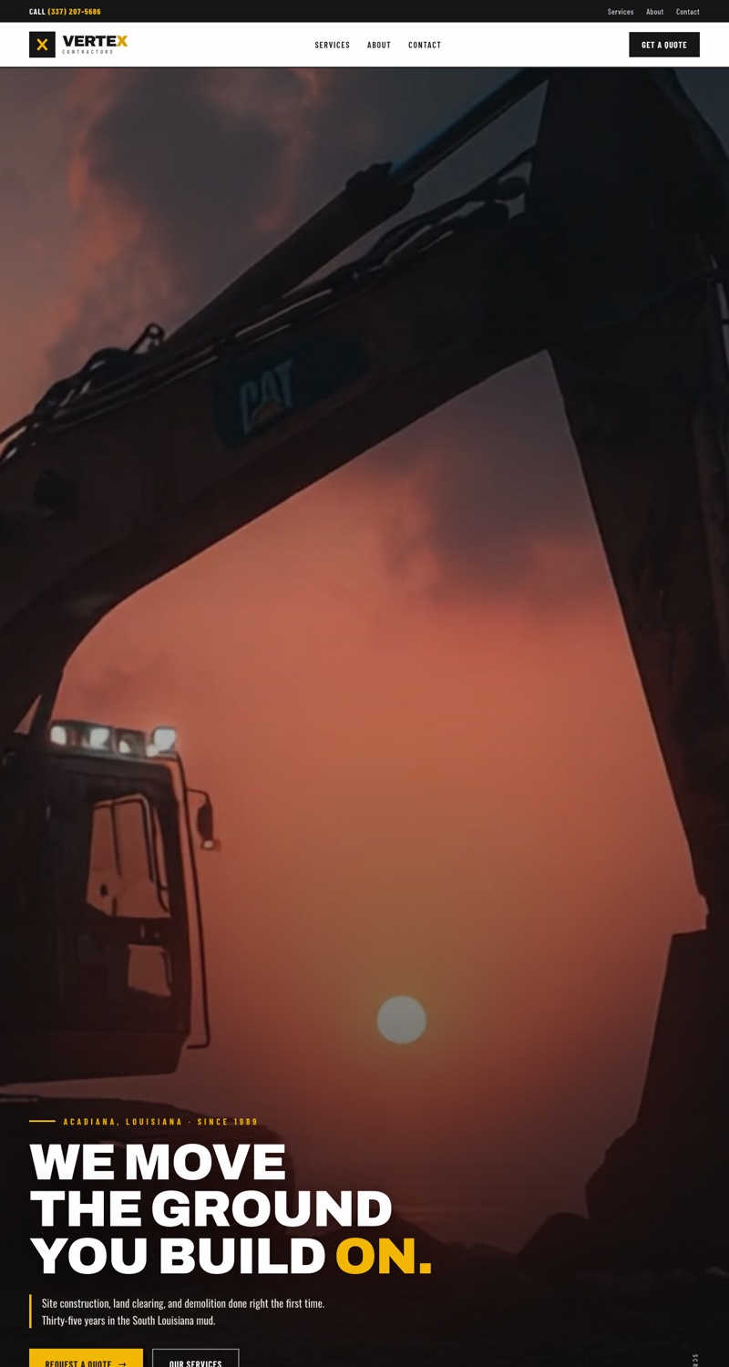 Vertex Contractors preview